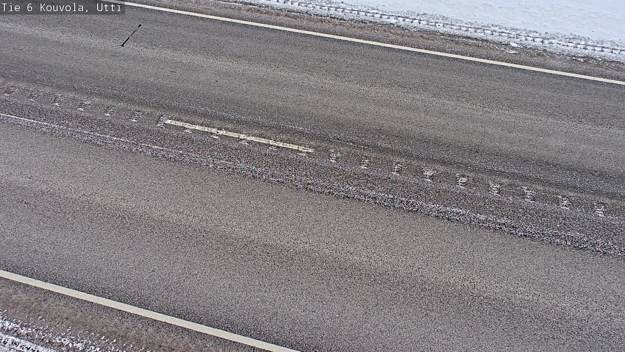 Weather Camera Image Road 6 Kouvola, Utti_YPS, Kouvola, Kymenlaakso