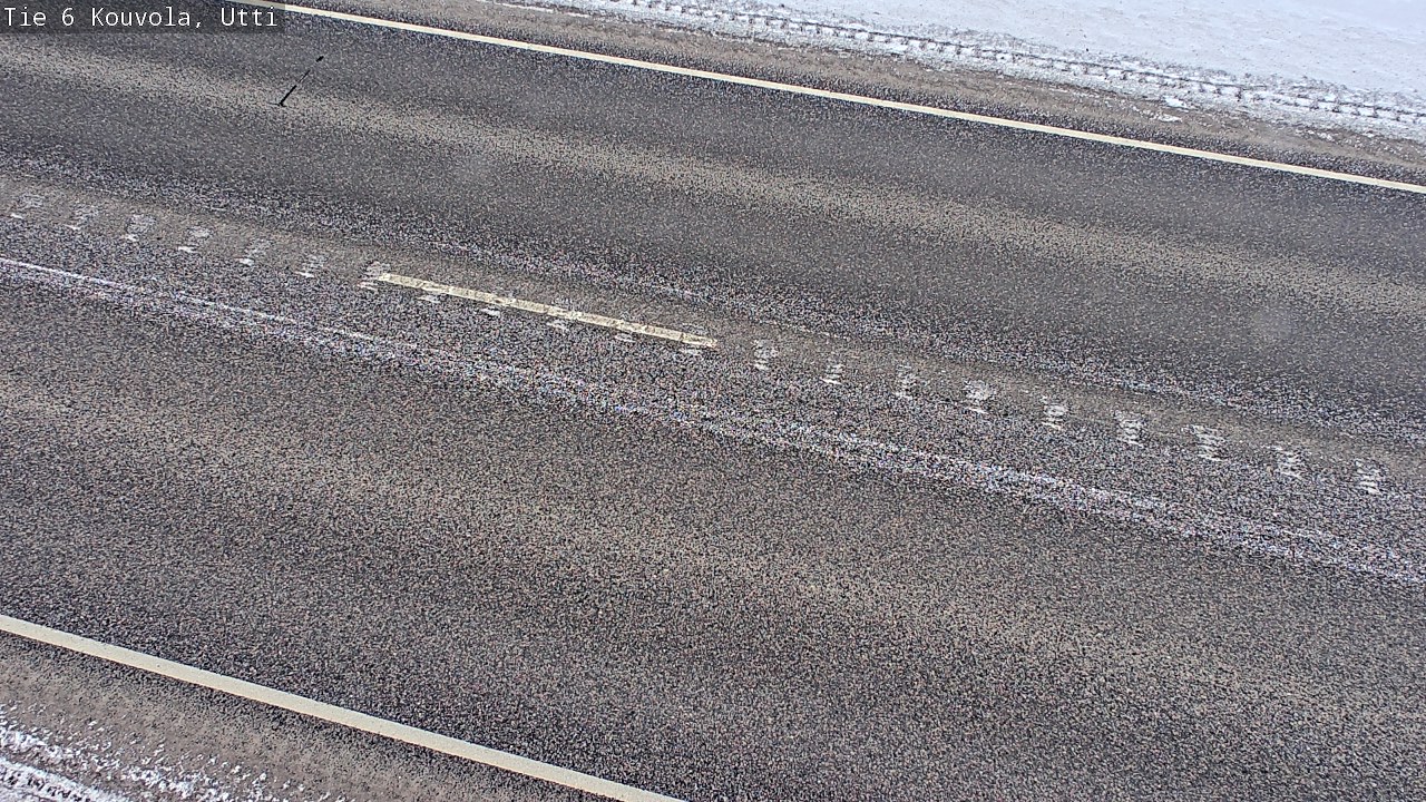 Weather Camera Image Road 6 Kouvola, Utti_YPS, Kouvola, Kymenlaakso