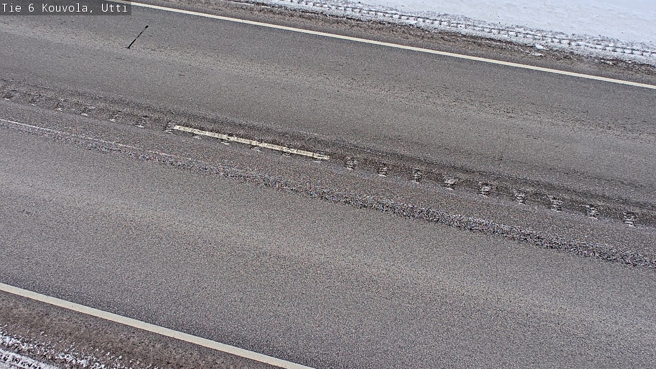 Weather Camera Image Road 6 Kouvola, Utti_YPS, Kouvola, Kymenlaakso