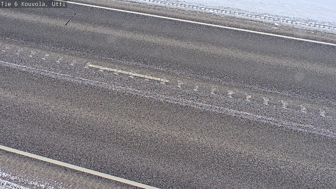 Weather Camera Image Road 6 Kouvola, Utti_YPS, Kouvola, Kymenlaakso