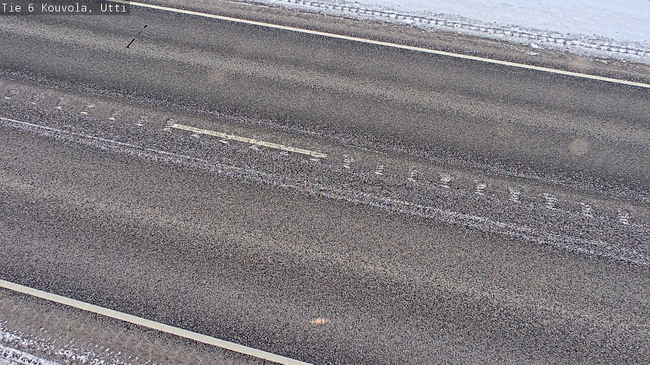 Weather Camera Image Road 6 Kouvola, Utti_YPS, Kouvola, Kymenlaakso