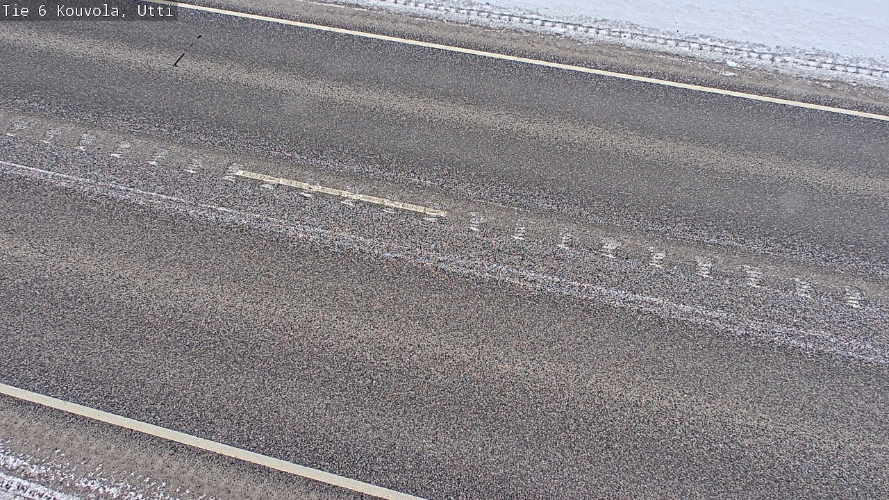 Weather Camera Image Road 6 Kouvola, Utti_YPS, Kouvola, Kymenlaakso