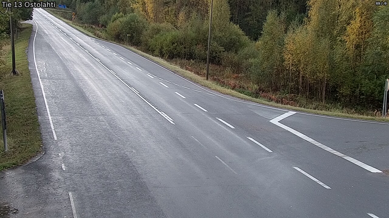 Weather Camera Image Väg 14 Ostolahti, Mikkeli, Etelä-Savo