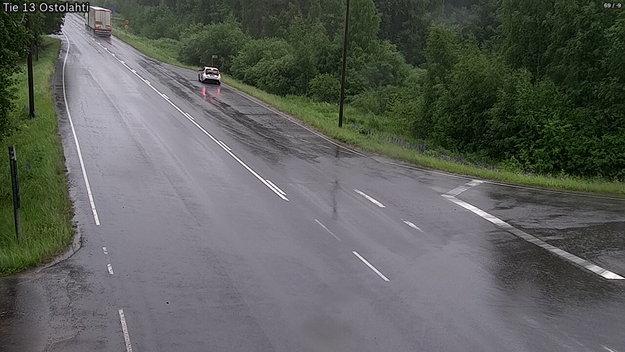 Weather Camera Image Väg 14 Ostolahti, Mikkeli, Etelä-Savo