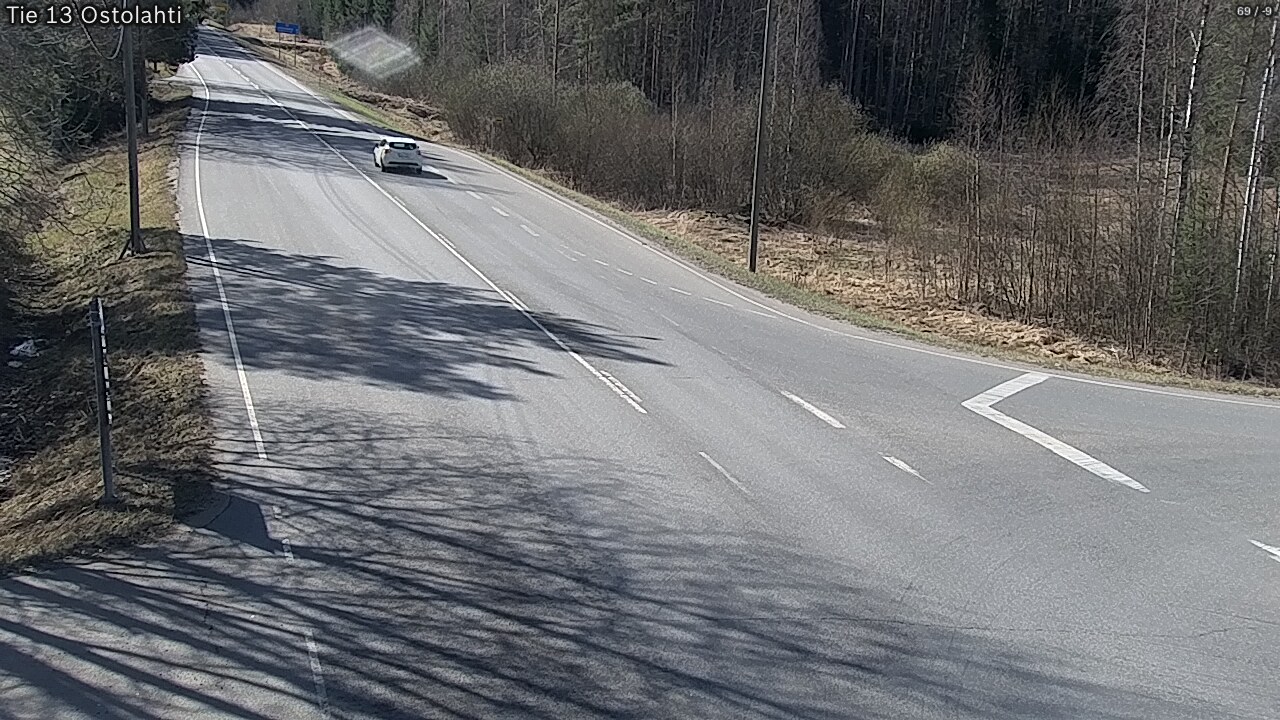 Weather Camera Image Road 13 Ostolahti, Mikkeli, Etelä-Savo