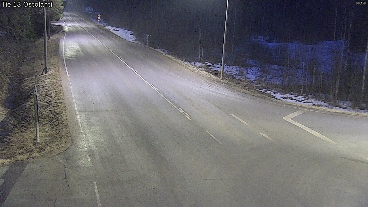 Weather Camera Image Väg 14 Ostolahti, Mikkeli, Etelä-Savo