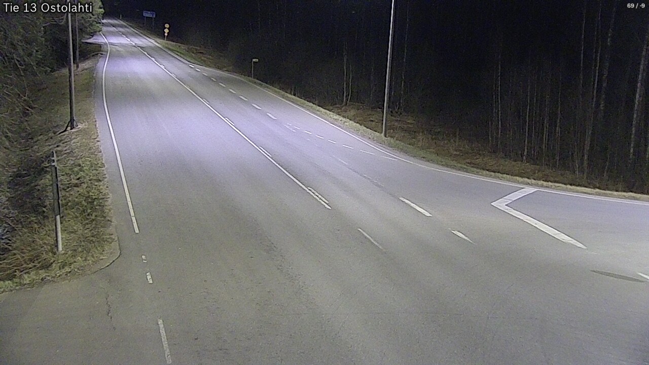 Weather Camera Image Road 13 Ostolahti, Mikkeli, Etelä-Savo