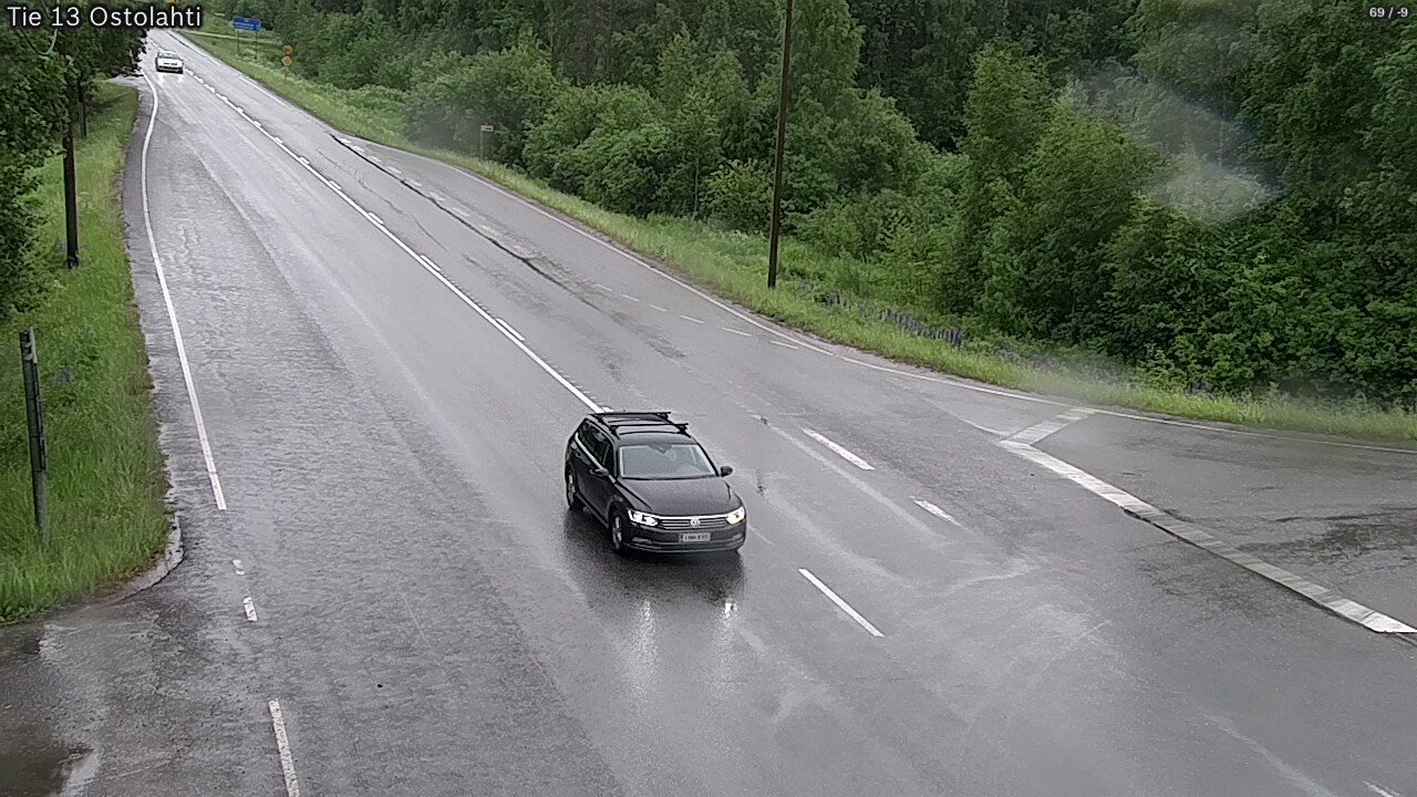 Weather Camera Image Väg 14 Ostolahti, Mikkeli, Etelä-Savo