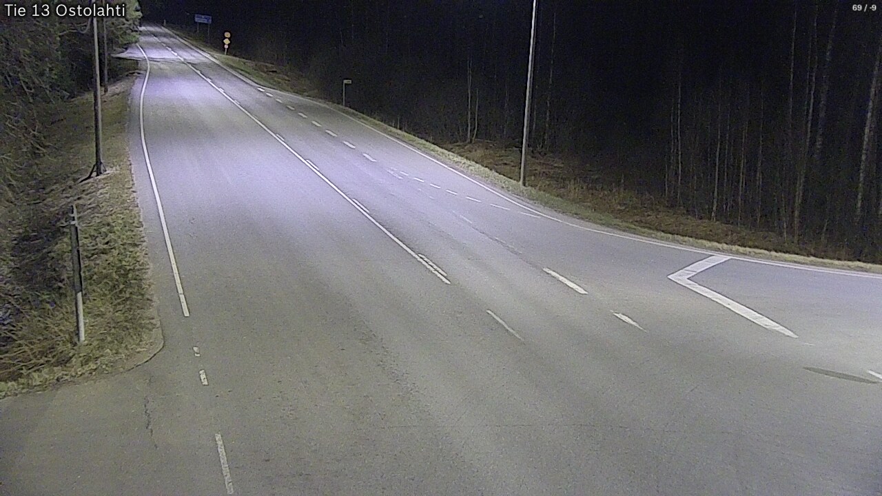 Weather Camera Image Road 13 Ostolahti, Mikkeli, Etelä-Savo