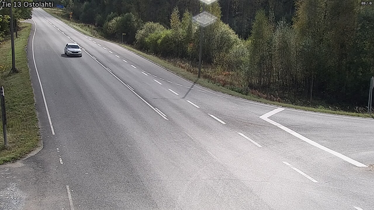 Weather Camera Image Road 13 Ostolahti, Mikkeli, Etelä-Savo