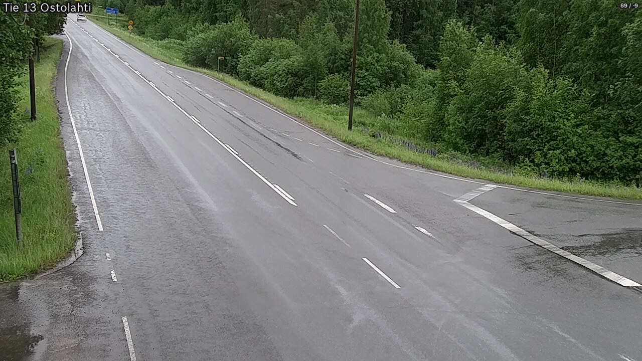 Weather Camera Image Väg 14 Ostolahti, Mikkeli, Etelä-Savo