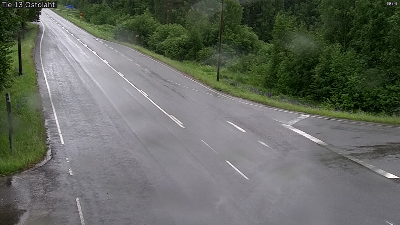 Weather Camera Image Väg 14 Ostolahti, Mikkeli, Etelä-Savo