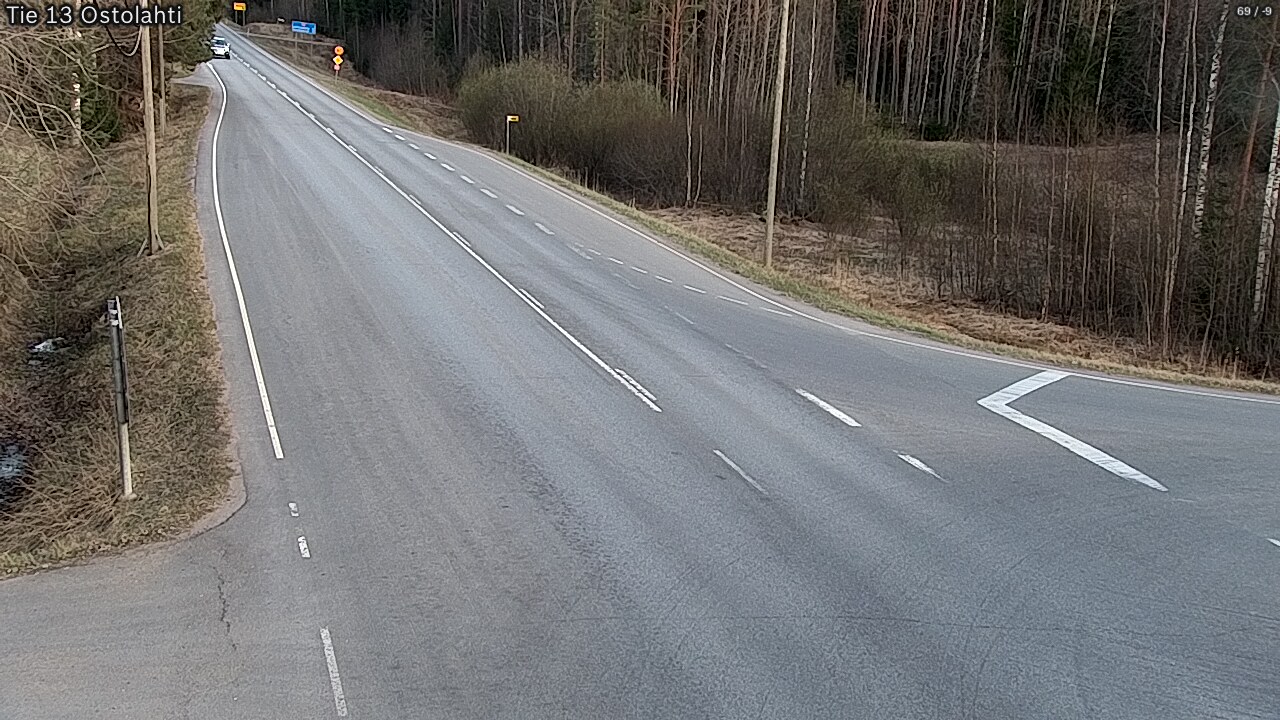 Weather Camera Image Road 13 Ostolahti, Mikkeli, Etelä-Savo