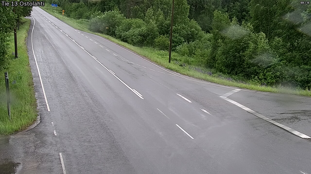 Weather Camera Image Väg 14 Ostolahti, Mikkeli, Etelä-Savo