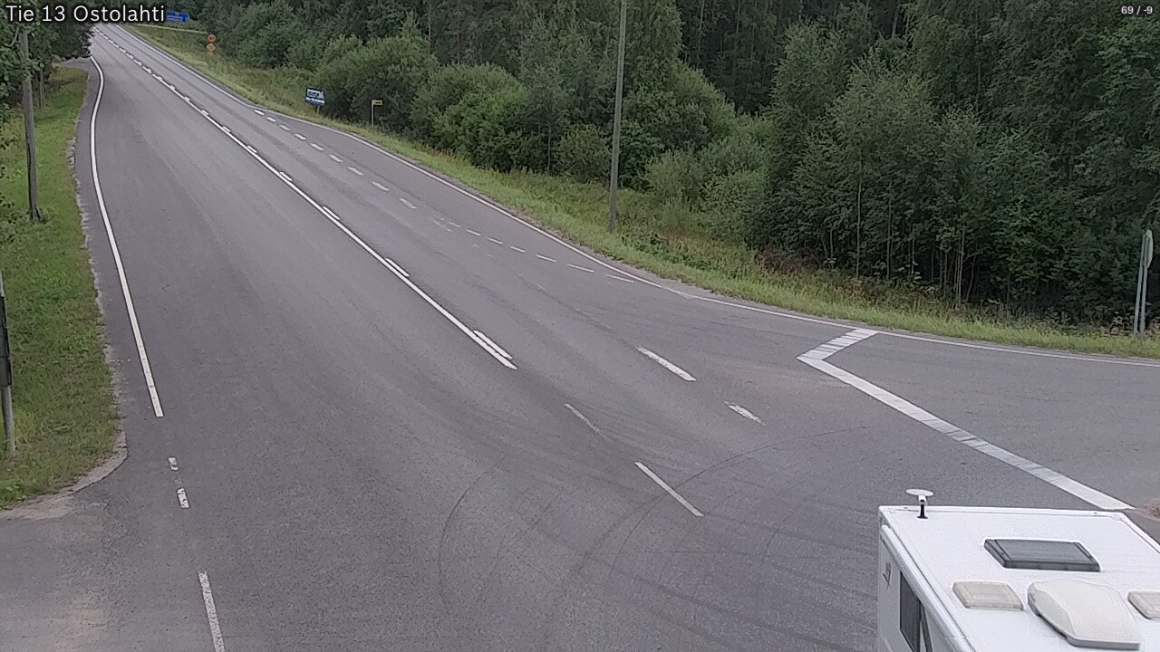 Weather Camera Image Road 13 Ostolahti, Mikkeli, Etelä-Savo