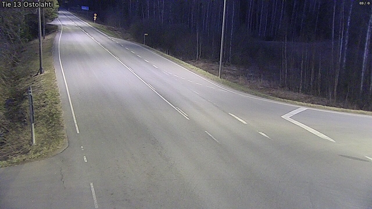 Weather Camera Image Road 13 Ostolahti, Mikkeli, Etelä-Savo