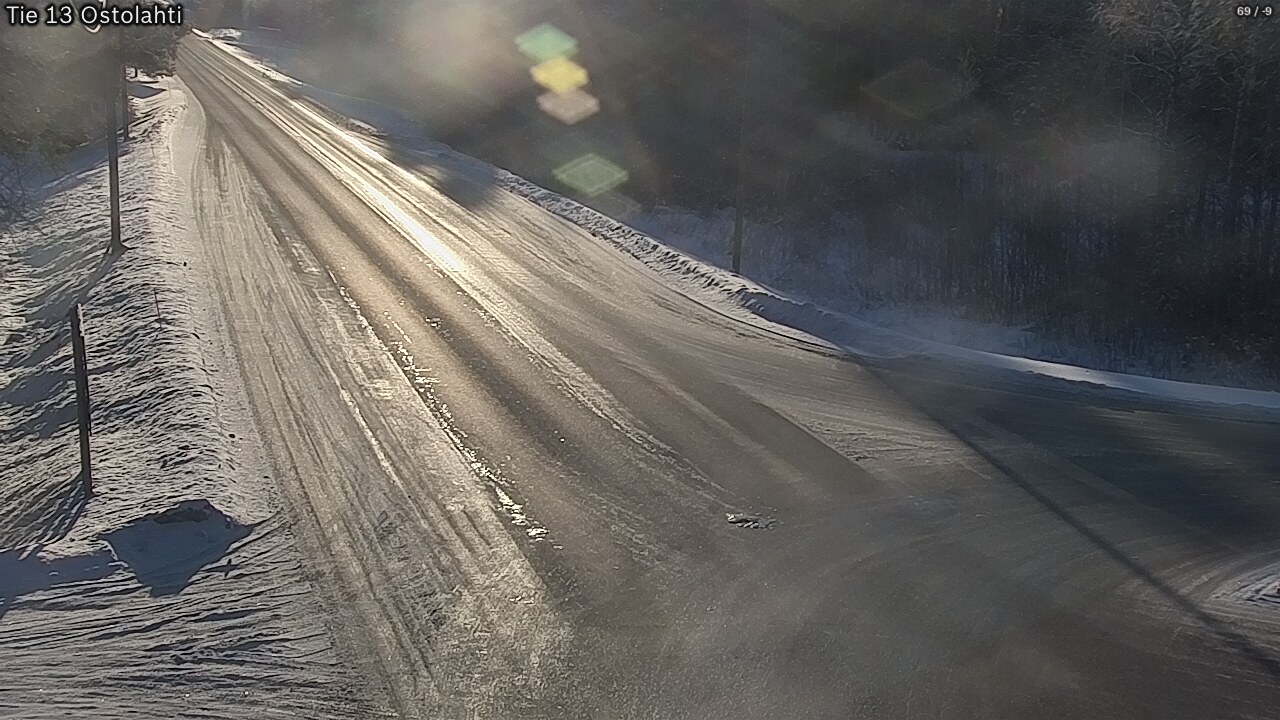 Weather Camera Image Road 13 Ostolahti, Mikkeli, Etelä-Savo