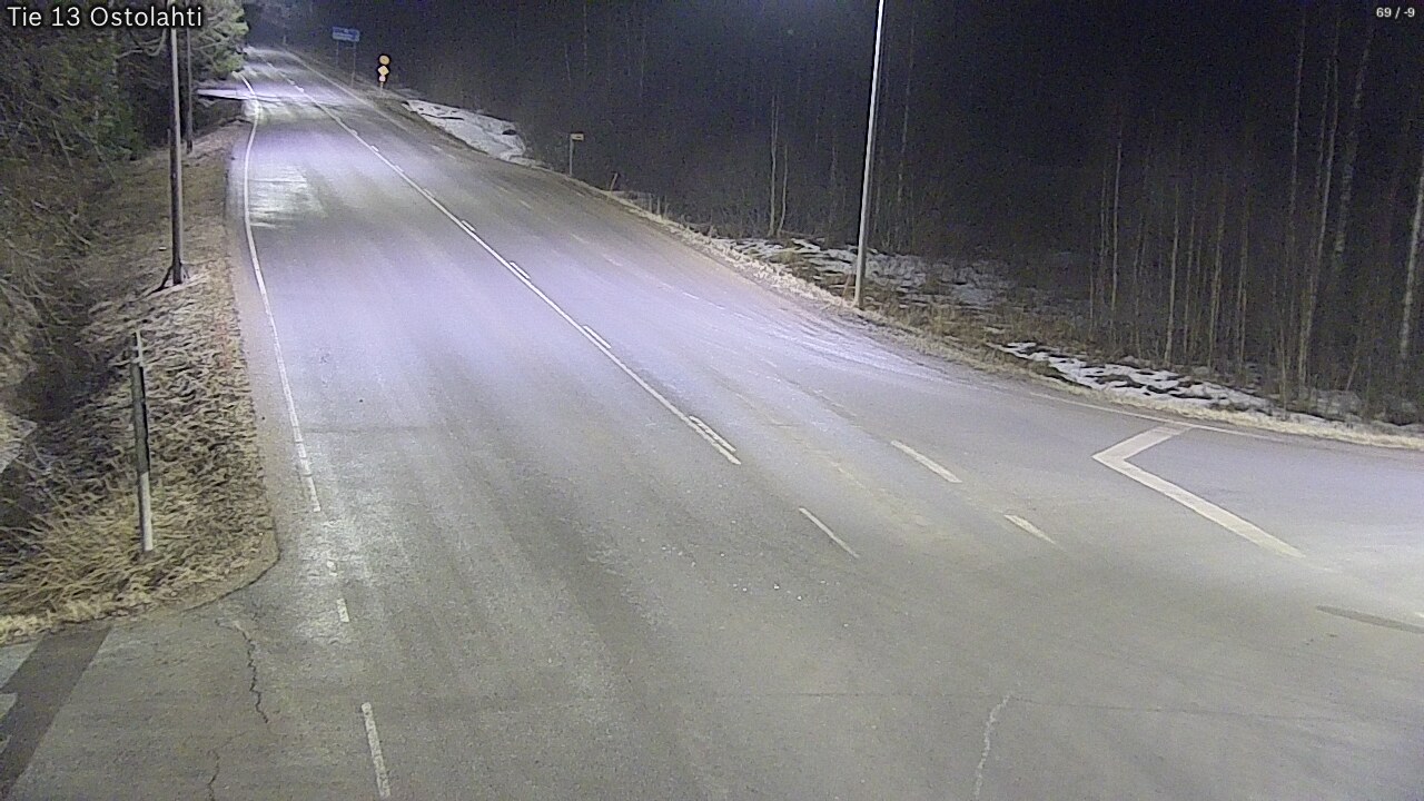 Weather Camera Image Väg 14 Ostolahti, Mikkeli, Etelä-Savo