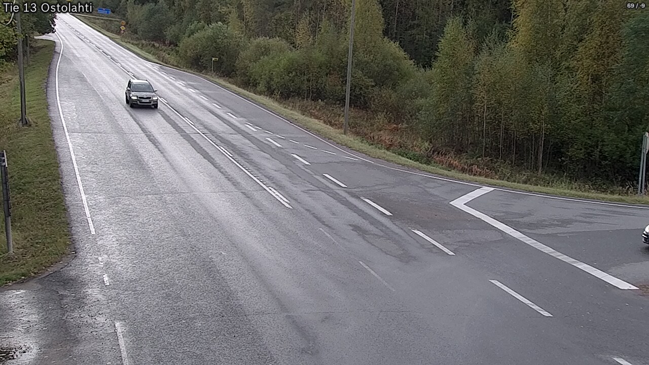 Weather Camera Image Road 13 Ostolahti, Mikkeli, Etelä-Savo