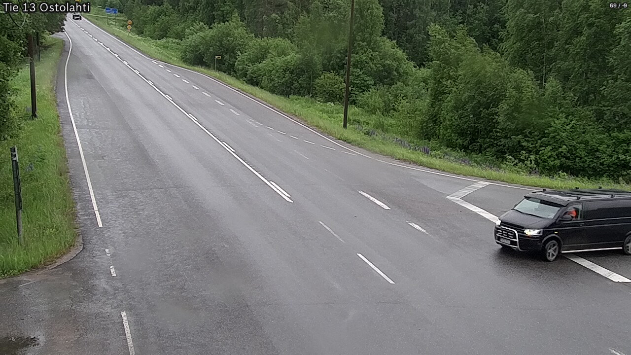 Weather Camera Image Väg 14 Ostolahti, Mikkeli, Etelä-Savo
