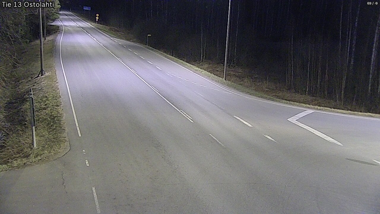 Weather Camera Image Road 13 Ostolahti, Mikkeli, Etelä-Savo