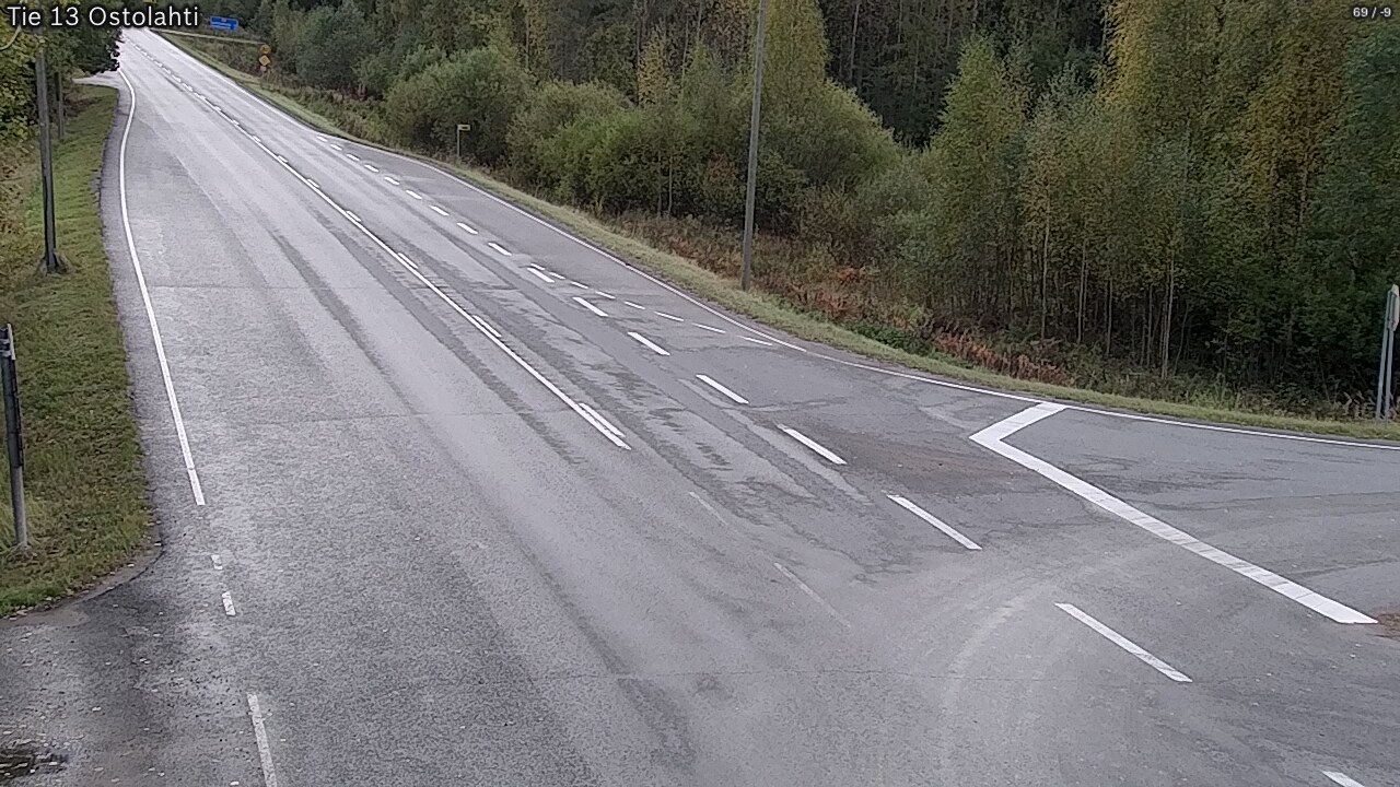 Weather Camera Image Road 13 Ostolahti, Mikkeli, Etelä-Savo