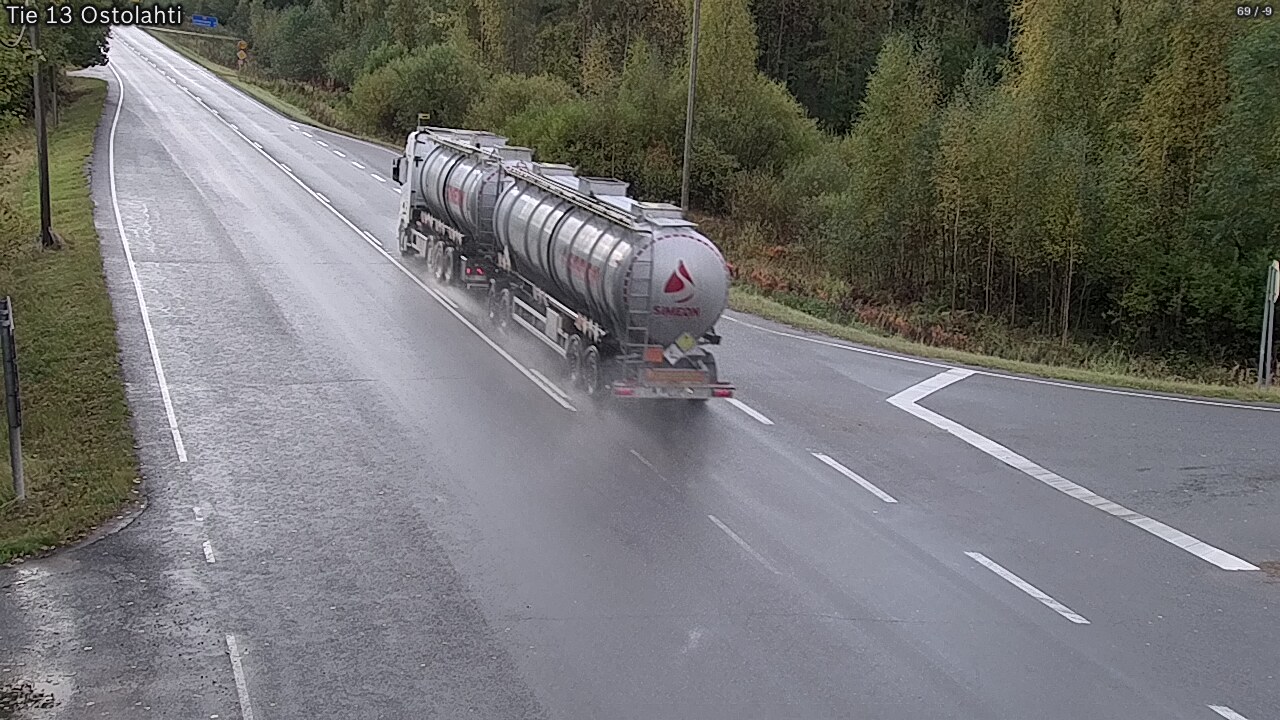 Weather Camera Image Väg 14 Ostolahti, Mikkeli, Etelä-Savo