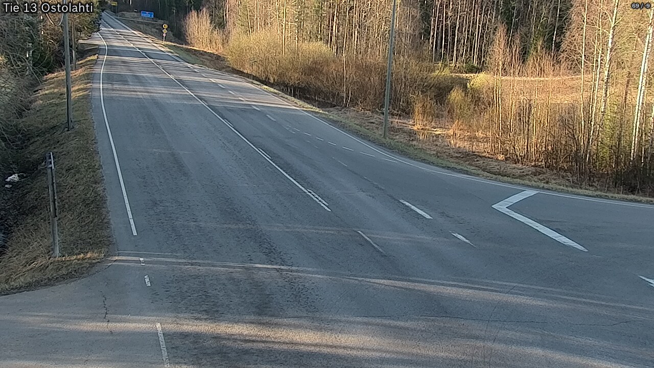 Weather Camera Image Road 13 Ostolahti, Mikkeli, Etelä-Savo