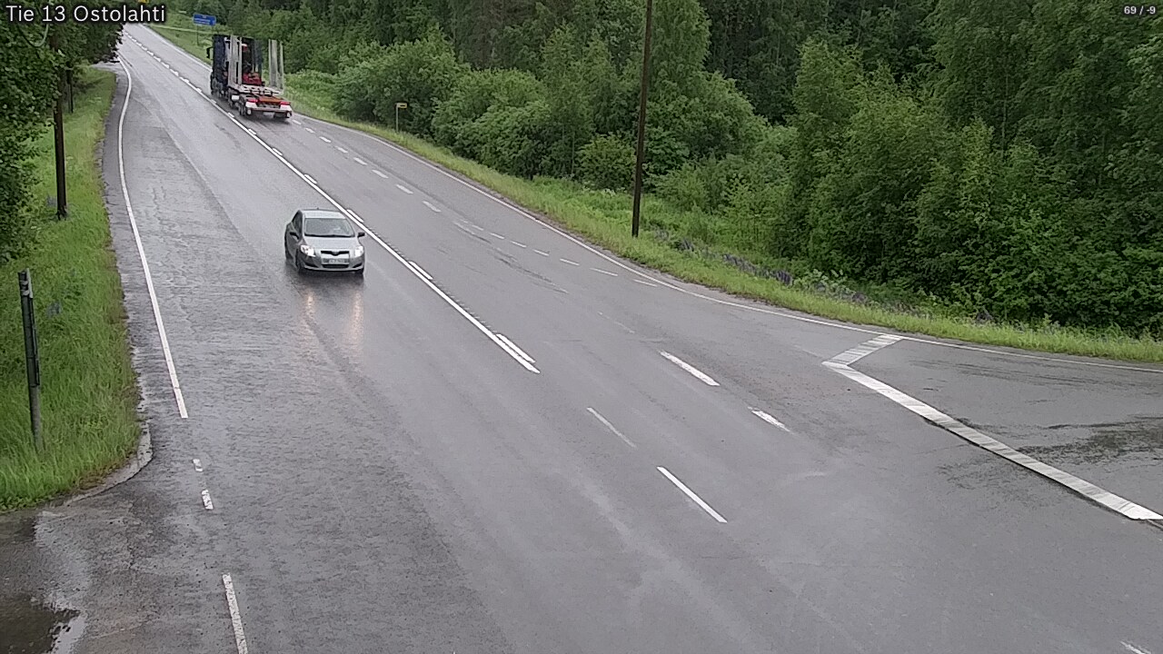 Weather Camera Image Väg 14 Ostolahti, Mikkeli, Etelä-Savo