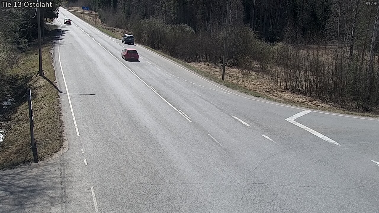 Weather Camera Image Road 13 Ostolahti, Mikkeli, Etelä-Savo