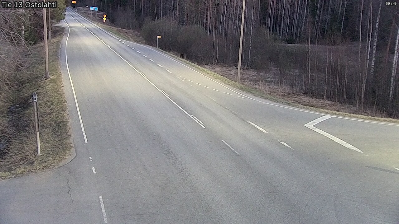 Weather Camera Image Road 13 Ostolahti, Mikkeli, Etelä-Savo