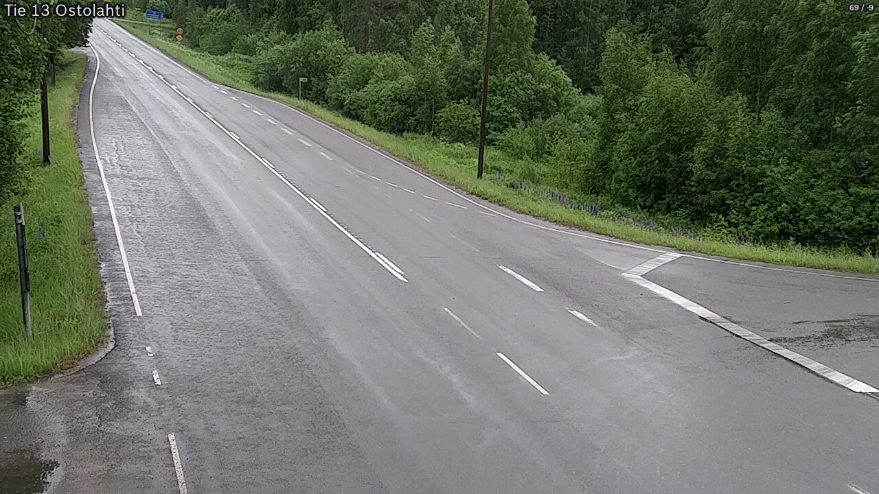 Weather Camera Image Väg 14 Ostolahti, Mikkeli, Etelä-Savo