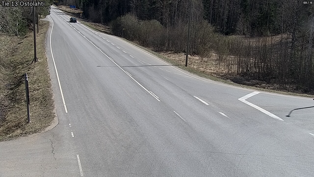 Weather Camera Image Road 13 Ostolahti, Mikkeli, Etelä-Savo