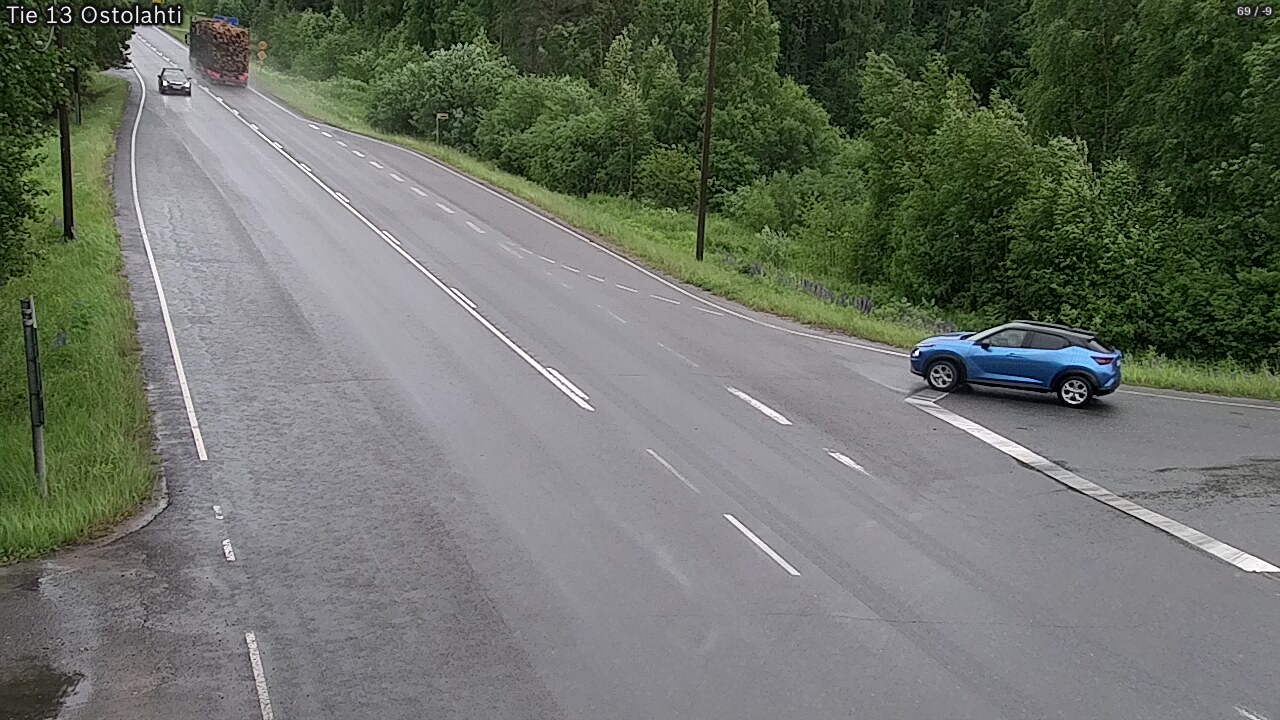 Weather Camera Image Väg 14 Ostolahti, Mikkeli, Etelä-Savo