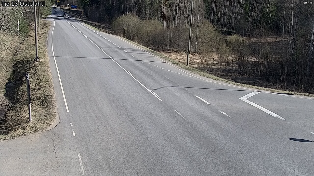 Weather Camera Image Road 13 Ostolahti, Mikkeli, Etelä-Savo