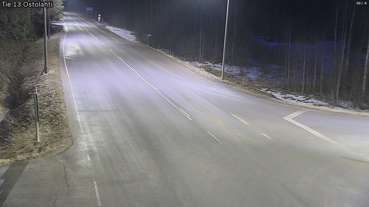 Weather Camera Image Väg 14 Ostolahti, Mikkeli, Etelä-Savo