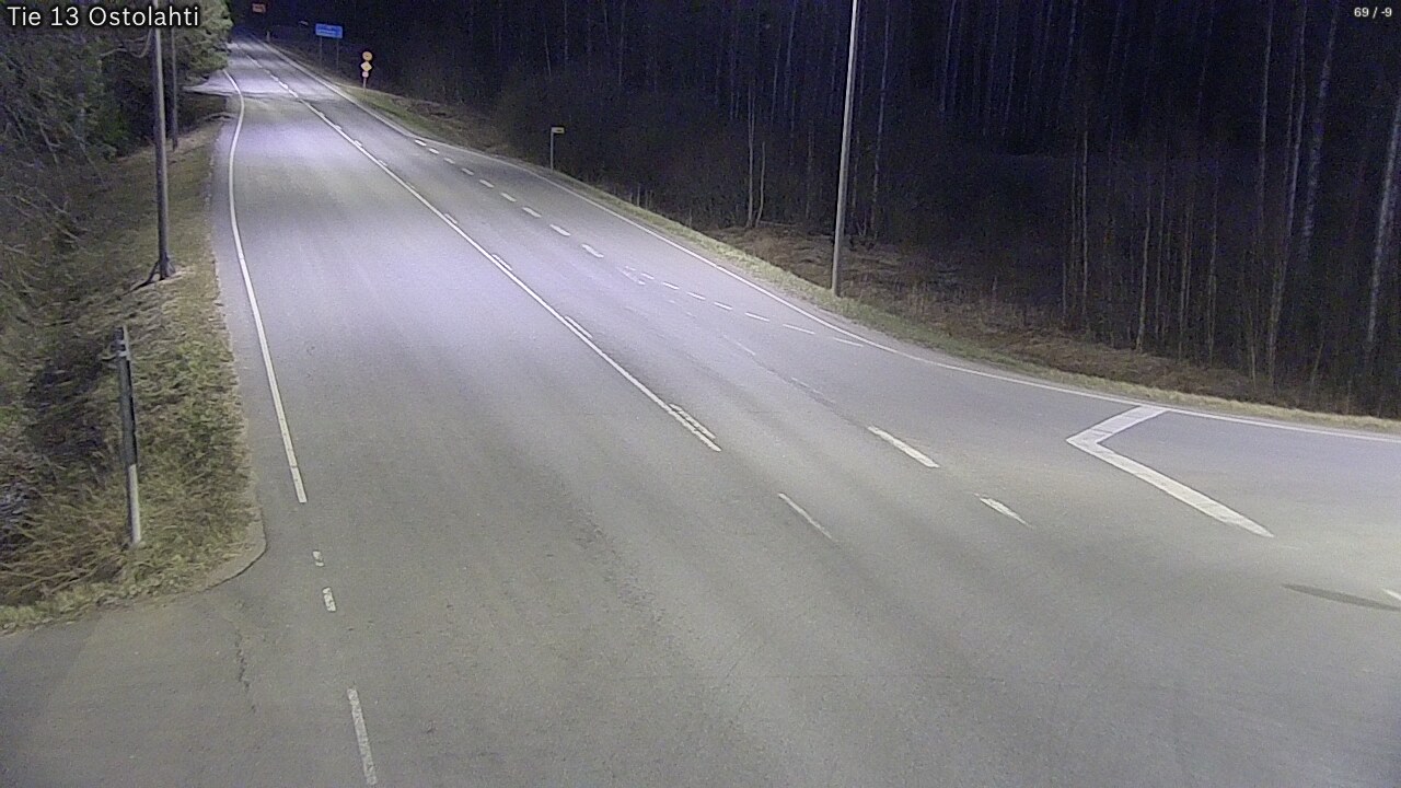 Weather Camera Image Road 13 Ostolahti, Mikkeli, Etelä-Savo