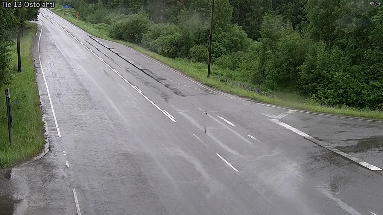 Weather Camera Image Väg 14 Ostolahti, Mikkeli, Etelä-Savo