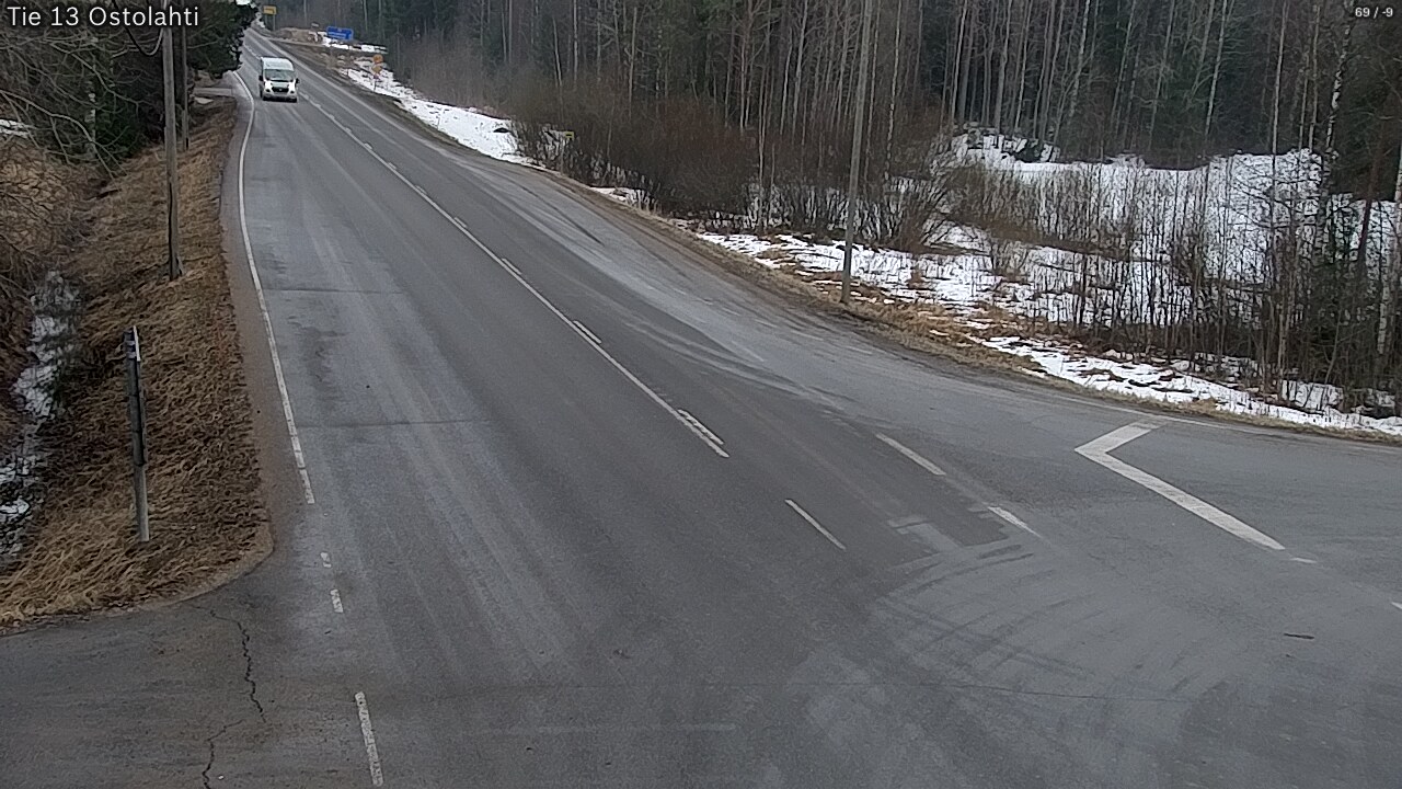 Weather Camera Image Road 13 Ostolahti, Mikkeli, Etelä-Savo
