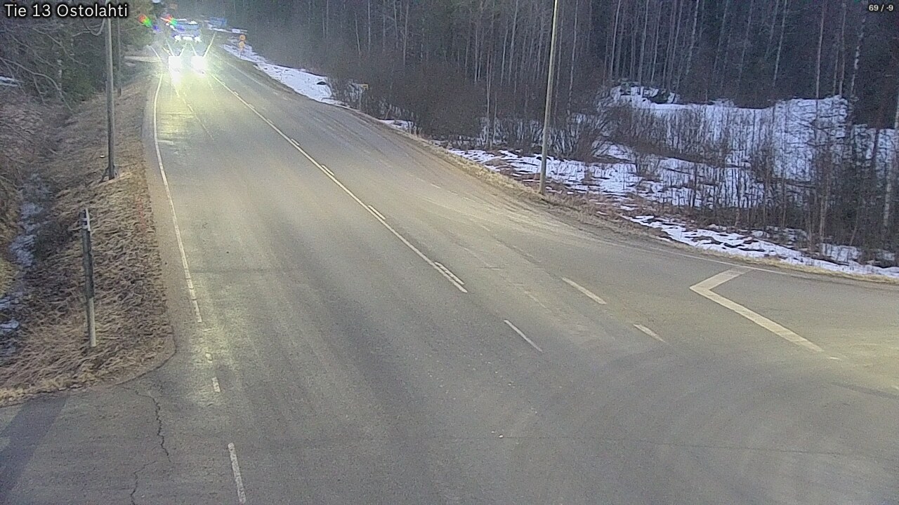 Weather Camera Image Väg 14 Ostolahti, Mikkeli, Etelä-Savo