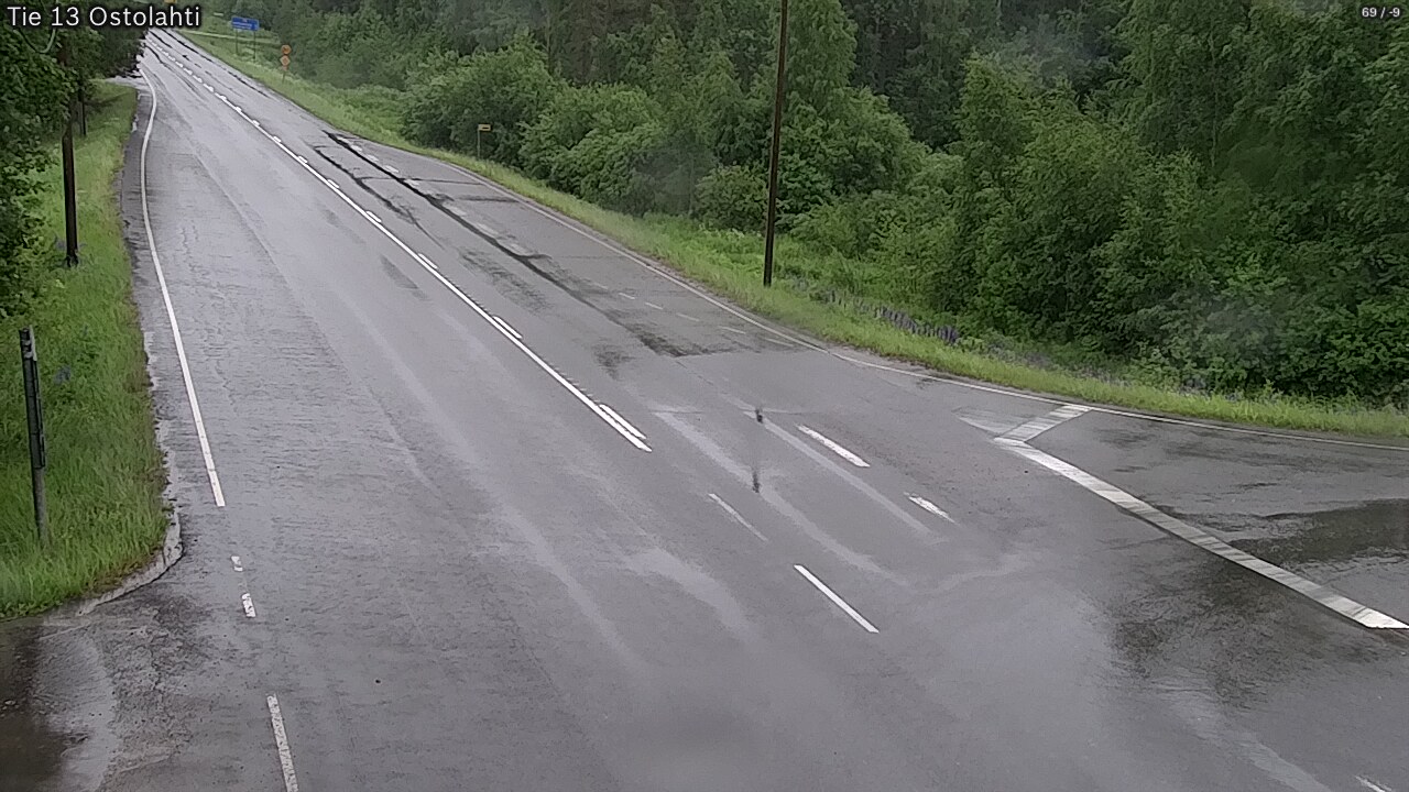 Weather Camera Image Väg 14 Ostolahti, Mikkeli, Etelä-Savo