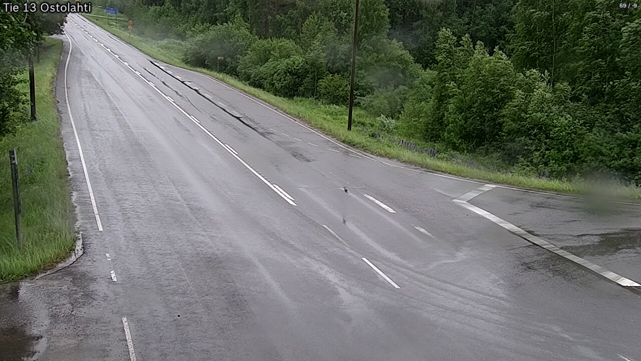 Weather Camera Image Väg 14 Ostolahti, Mikkeli, Etelä-Savo
