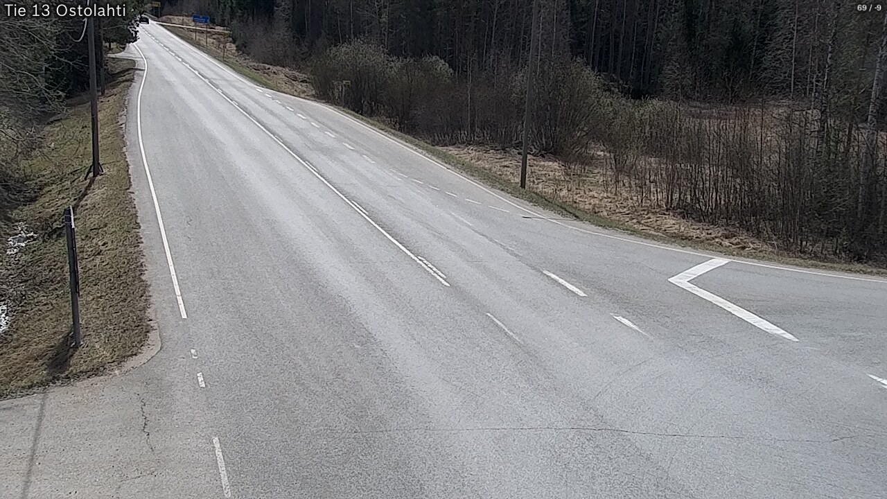Weather Camera Image Road 13 Ostolahti, Mikkeli, Etelä-Savo