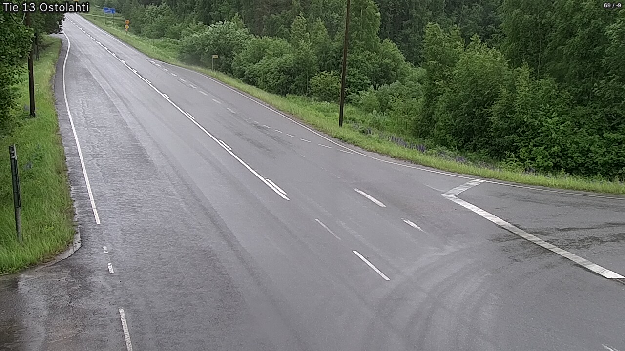 Weather Camera Image Väg 14 Ostolahti, Mikkeli, Etelä-Savo