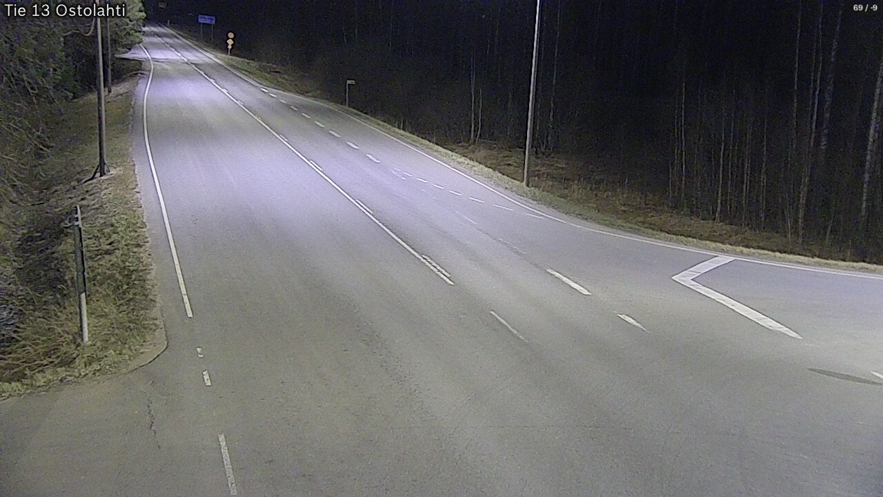 Weather Camera Image Road 13 Ostolahti, Mikkeli, Etelä-Savo