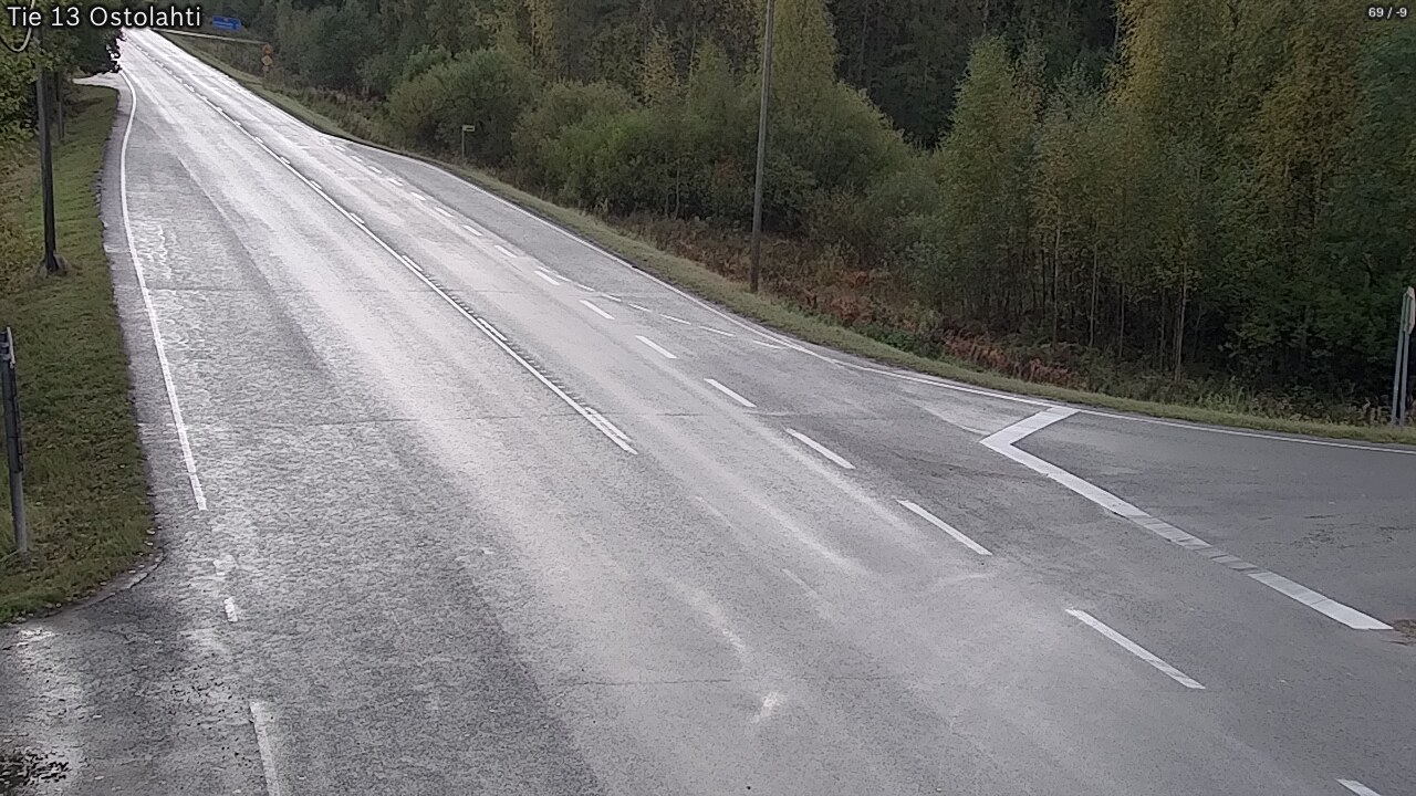 Weather Camera Image Väg 14 Ostolahti, Mikkeli, Etelä-Savo