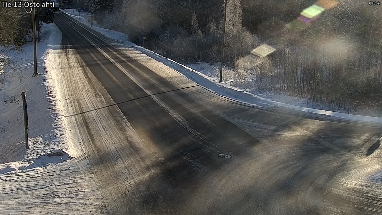 Weather Camera Image Road 13 Ostolahti, Mikkeli, Etelä-Savo