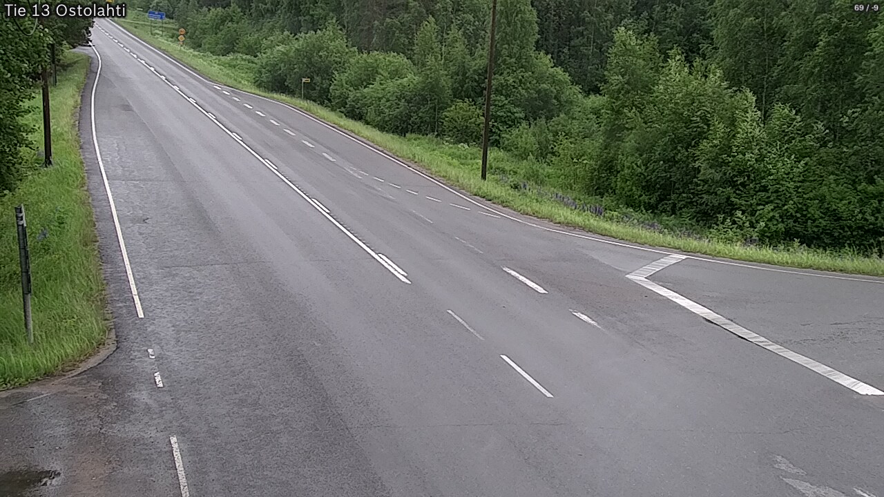 Weather Camera Image Road 13 Ostolahti, Mikkeli, Etelä-Savo