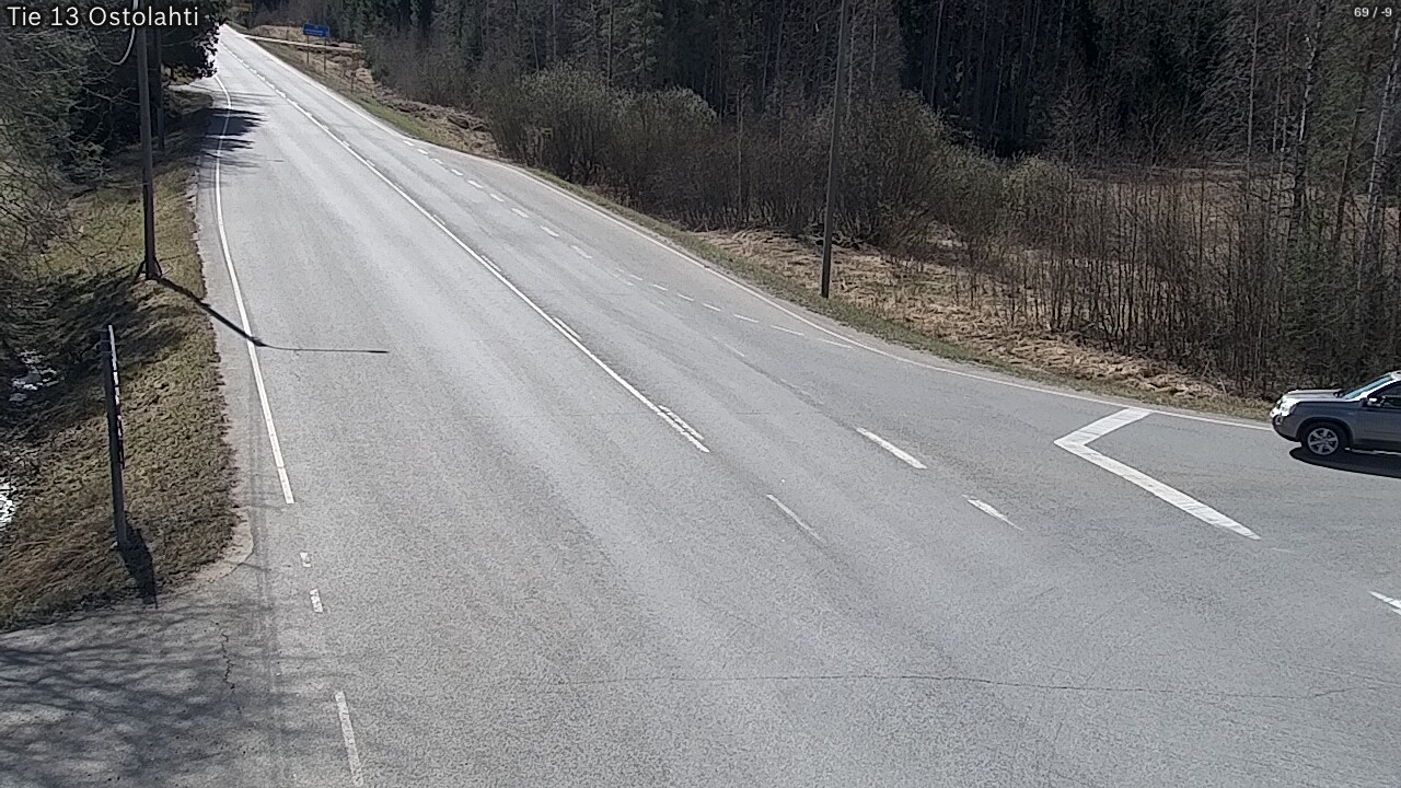 Weather Camera Image Road 13 Ostolahti, Mikkeli, Etelä-Savo