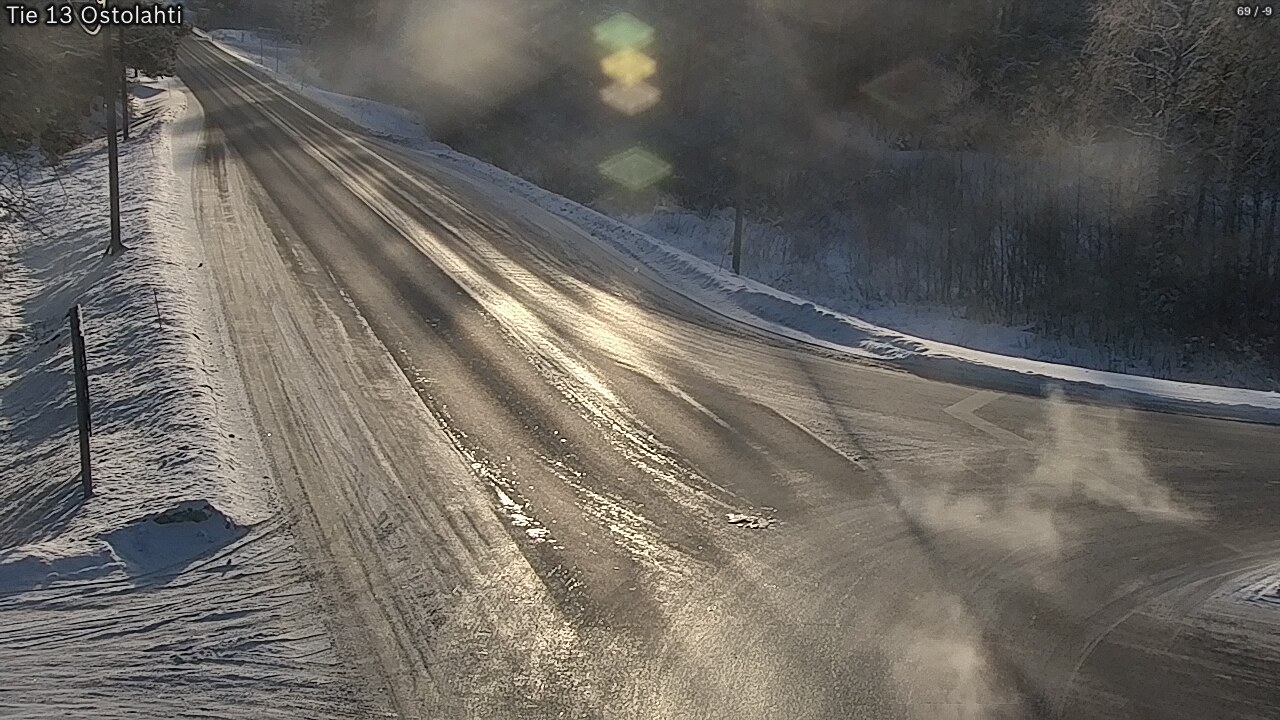 Weather Camera Image Road 13 Ostolahti, Mikkeli, Etelä-Savo